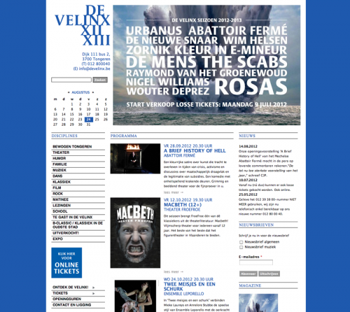 Alles over DE VELINX